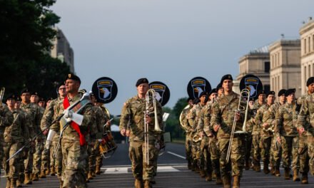 Trump Relishes Troops in American Streets While Shunning Conflict Overseas