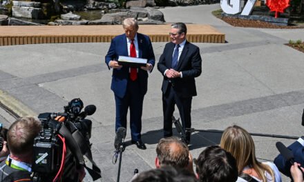 At G7 Summit With Trump, Starmer Picks Up Papers and Political Wins for U.K.