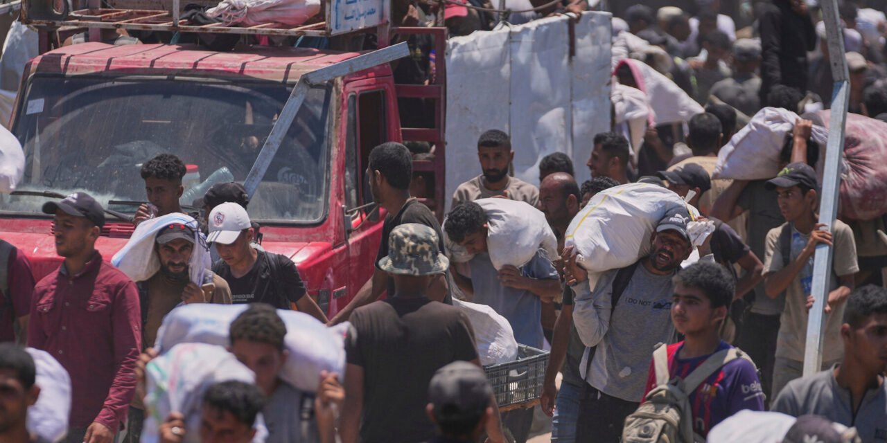 As World Turns Focus to Iran, Lethal Violence Flares Again at Gaza Aid Sites.