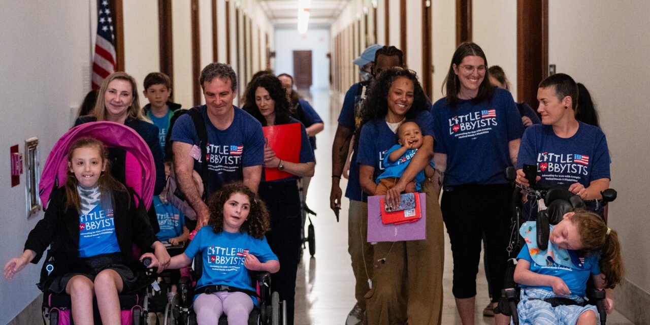 ‘Little Lobbyists’ Urge Senators to Oppose Trump’s Bill Cutting Medicaid