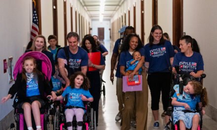 ‘Little Lobbyists’ Urge Senators to Oppose Trump’s Bill Cutting Medicaid