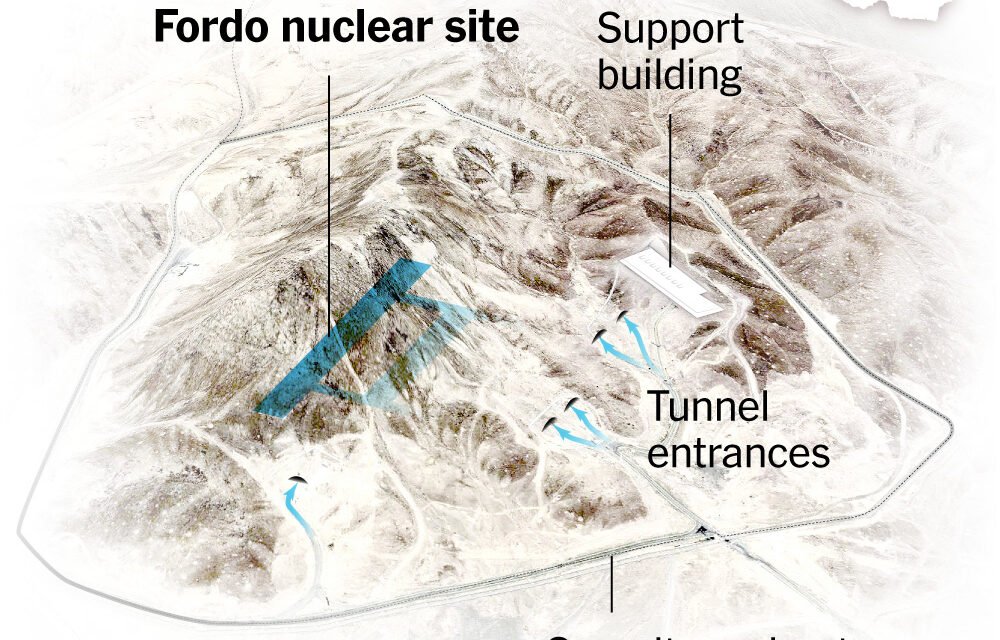 Iran’s Best-Protected Nuclear Site Is Deep Underground
