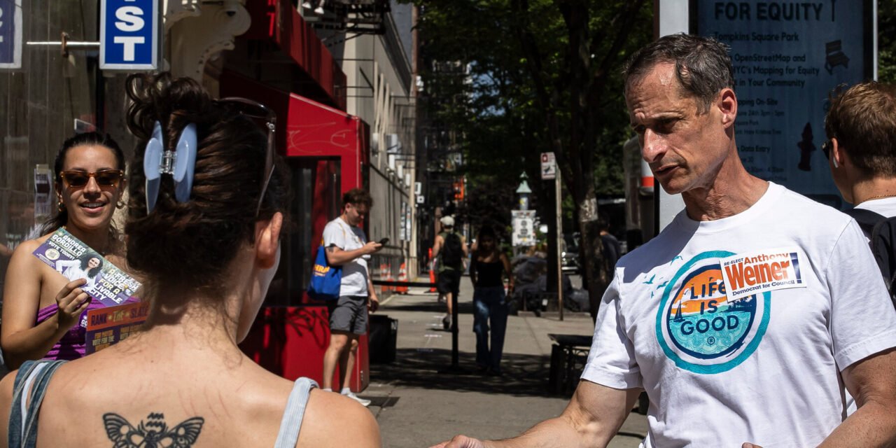 Anthony Weiner Hopes Voters Have Forgiven or Forgotten