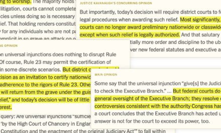 Highlights of the Citizenship Ruling (That Was Really About Universal Injunctions)