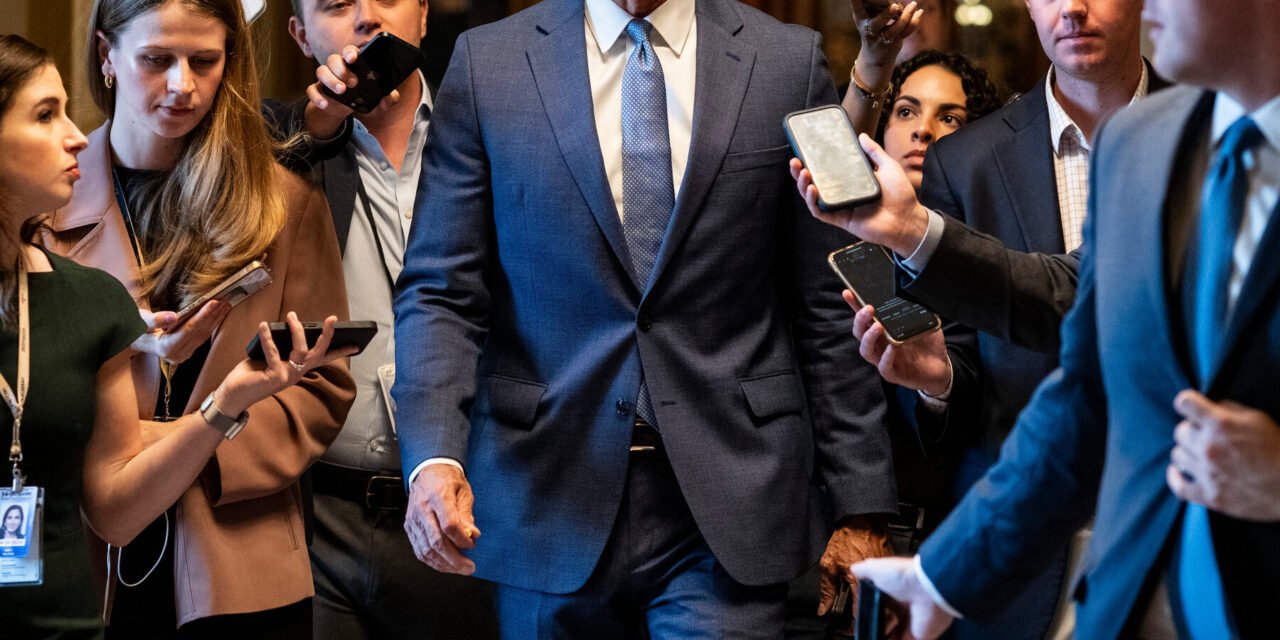 Senate G.O.P. Gambles Its Legacy and Political Fate on Bill