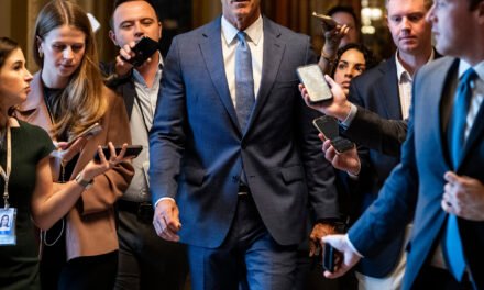 Senate G.O.P. Gambles Its Legacy and Political Fate on Bill