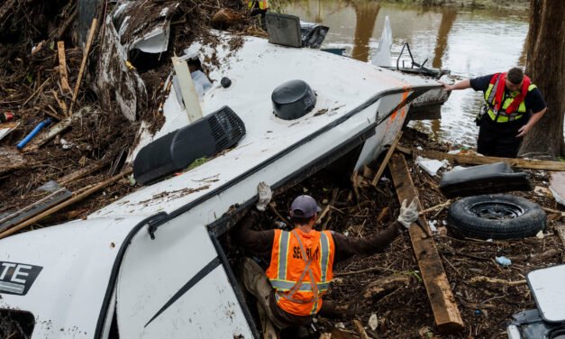 Trump Looks to Avoid Casting Blame in Texas Flood as Democrats Question Cuts