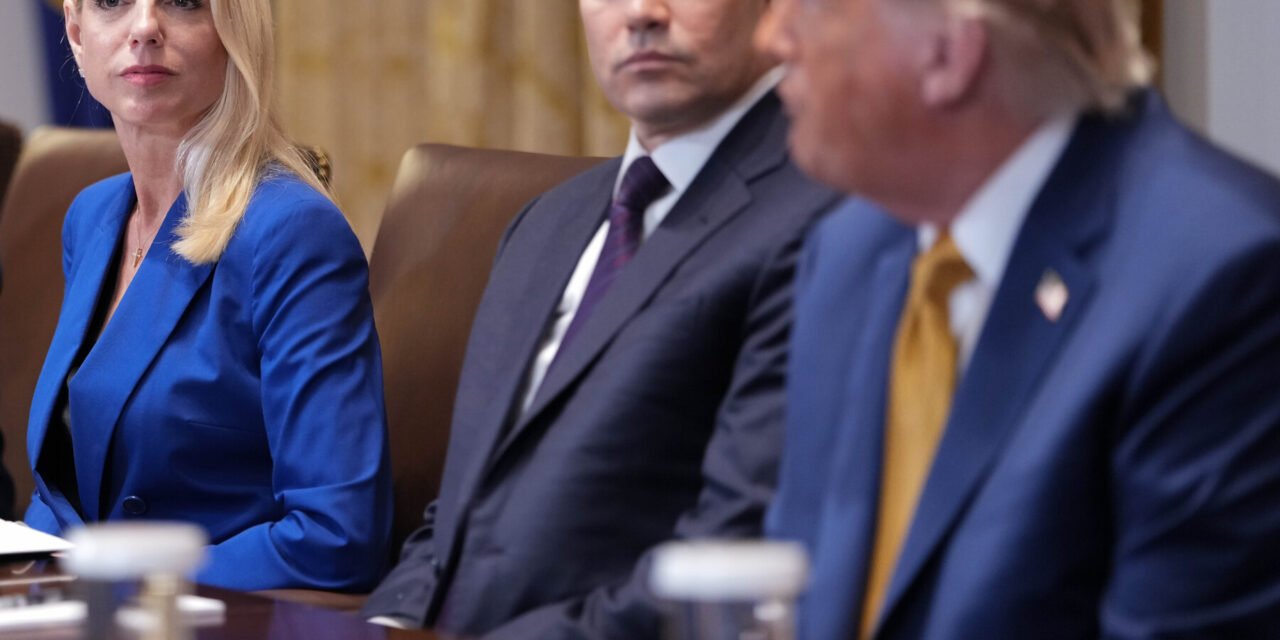 Trump and Bondi, Confronted Over Epstein Files, Tell Supporters to Move On