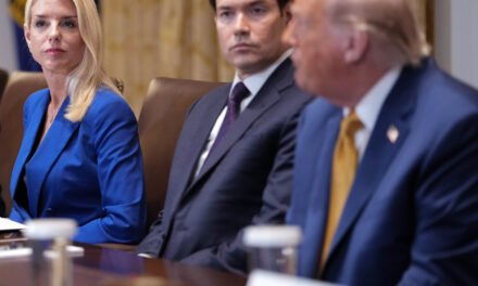 Trump and Bondi, Confronted Over Epstein Files, Tell Supporters to Move On