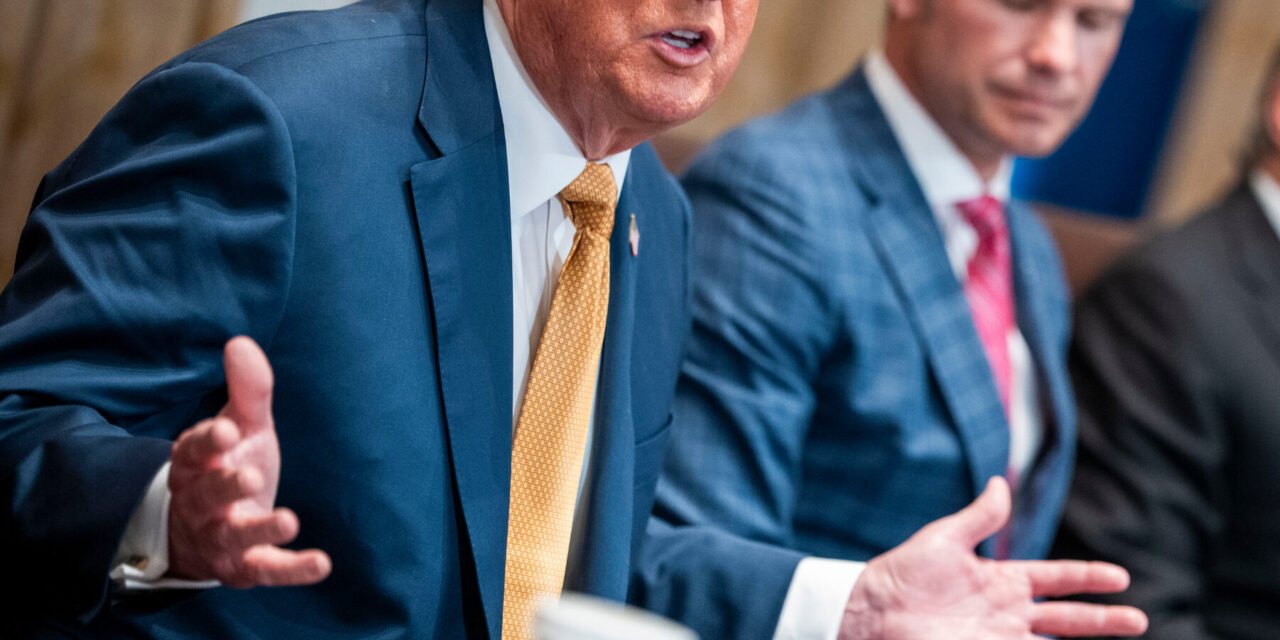 Trump Uses Cabinet Meeting to Vent About Epstein, Putin and Powell