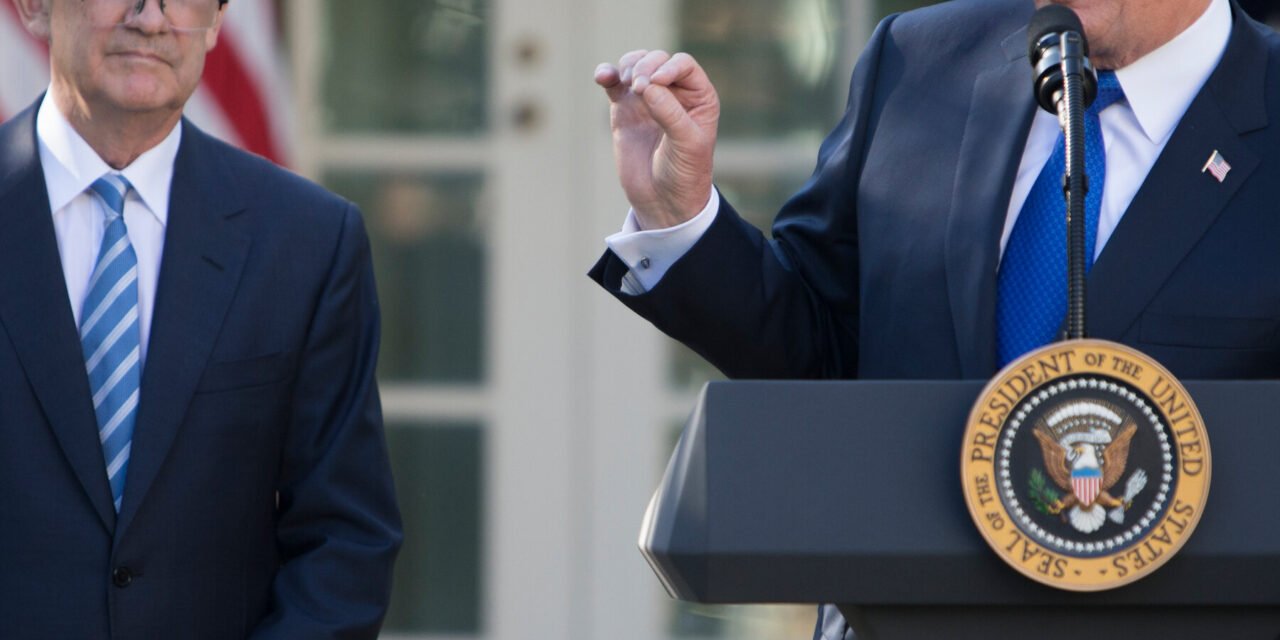 Trump Has Penned Letter To Fire Fed Chair Jerome Powell