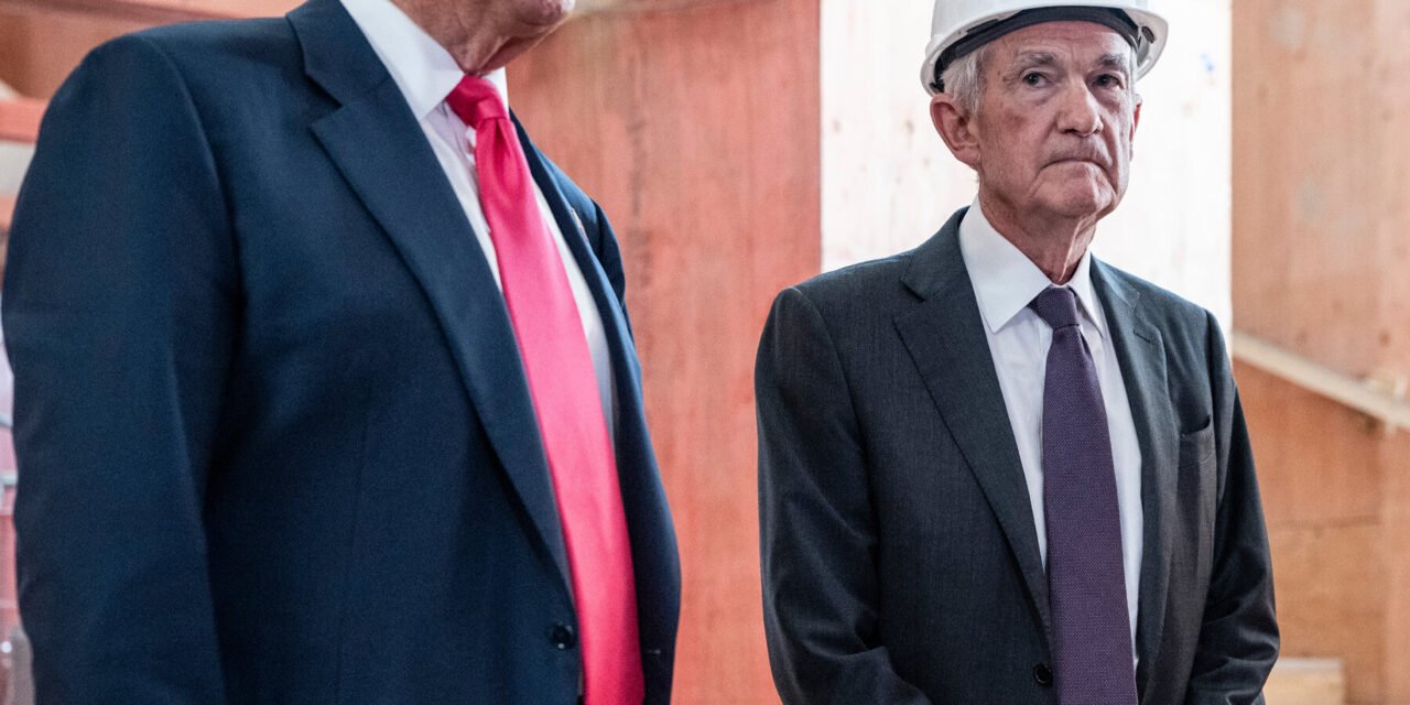 Powell Tells Trump He Was Wrong About Renovation Costs During Fed Visit