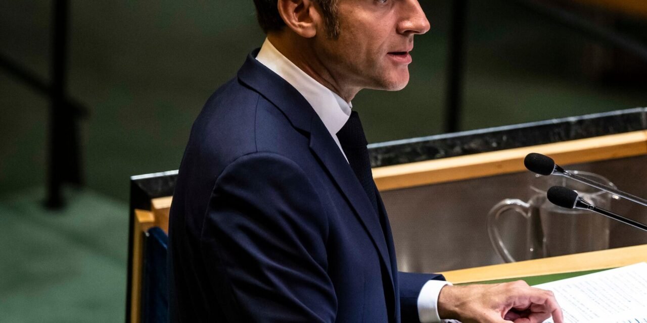 France Will Recognize Palestinian Statehood, Macron Says