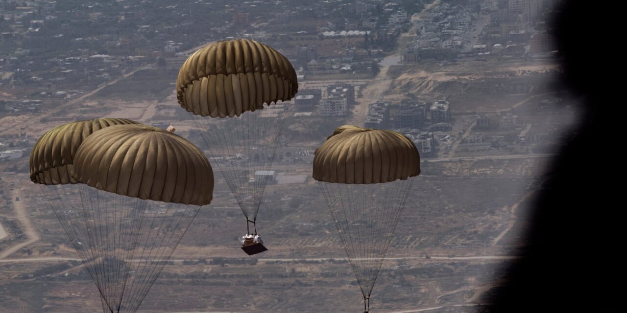 Israel to Allow to Allow Aid Airdrops Over Gaza During Starvation Crisis
