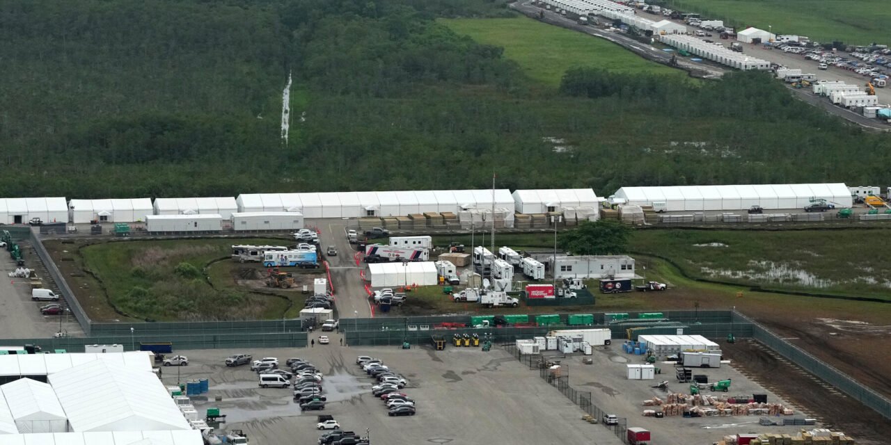 Judge Orders ‘Alligator Alcatraz’ Detention Center in Florida to Shut Down for Now