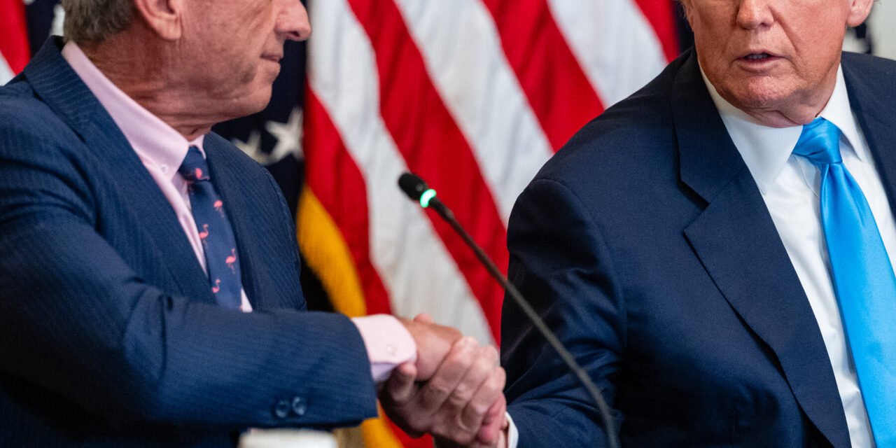 Trump Just Shrugs as Kennedy Undermines His Vaccine Legacy