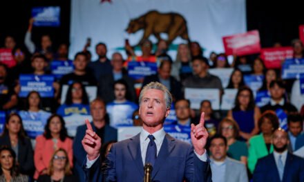 Newsom Held an Event in L.A. Federal Immigration Agents Showed Up Outside.