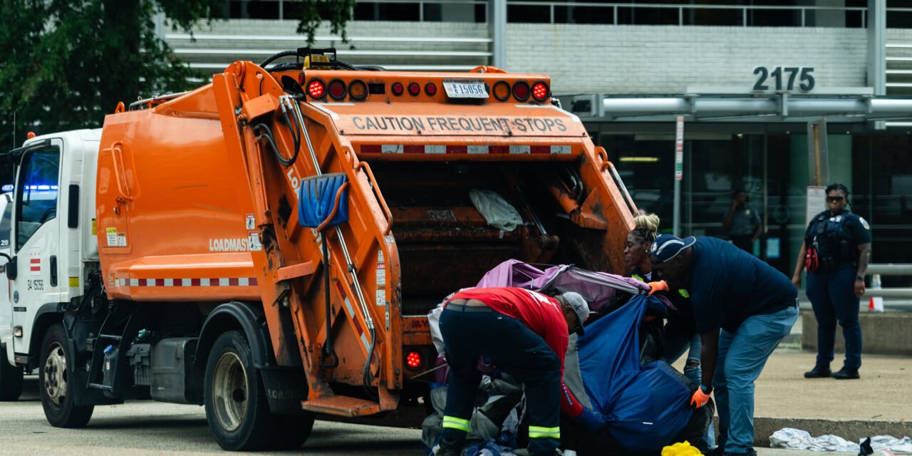 Officers Clear More Homeless People from Sites Around Washington