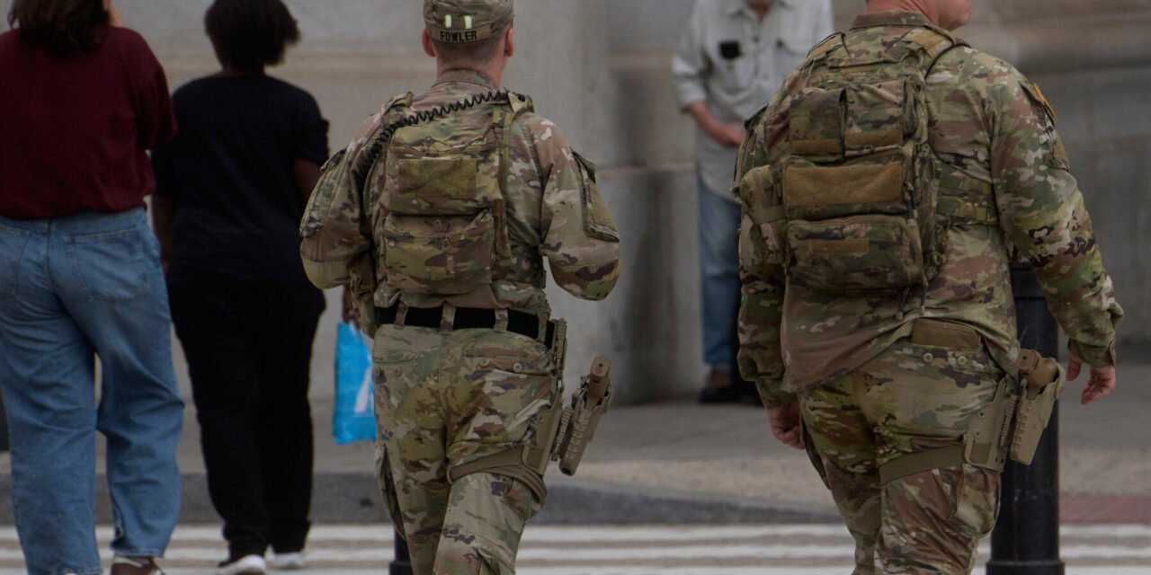 National Guard Patrols Begin to Carry Weapons in D.C.