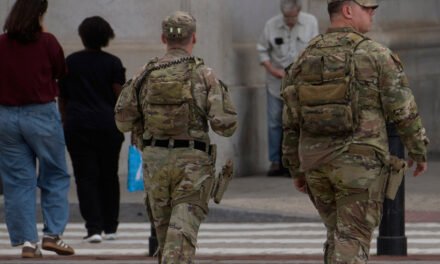 National Guard Patrols Begin to Carry Weapons in D.C.