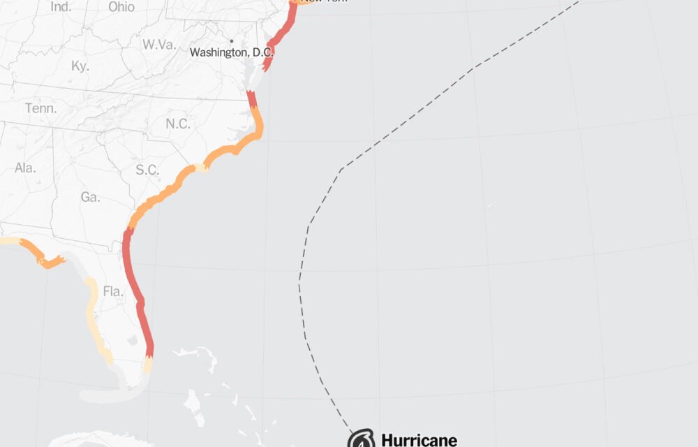 Why Rip Currents From Hurricane Erin Are So Dangerous to the East Coast