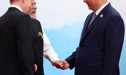 Xi, Putin and Modi Try to Signal Unity at China Summit
